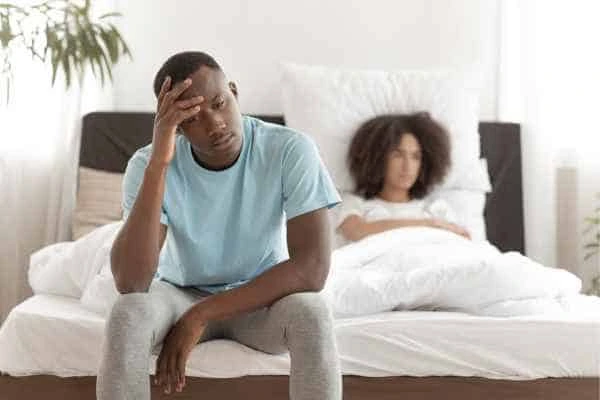 Man upset about ED symptoms Deanshanger