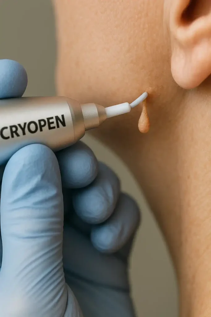 Cryopen for skin tags removal Deanshanger speak to our team today!