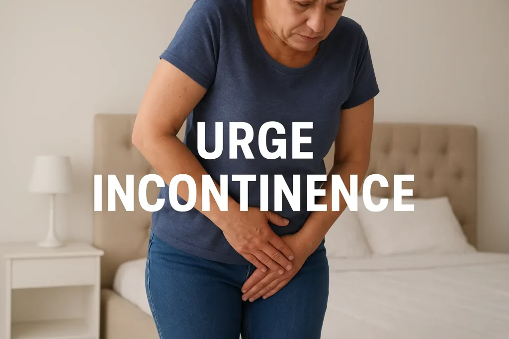 how to manage urge incontinence Deanshanger symptoms