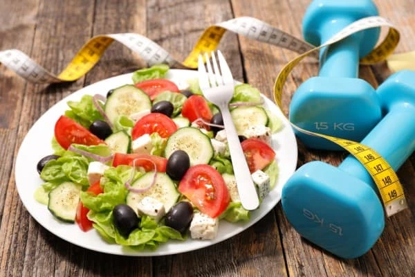 Example of good diet and exercise Deanshanger