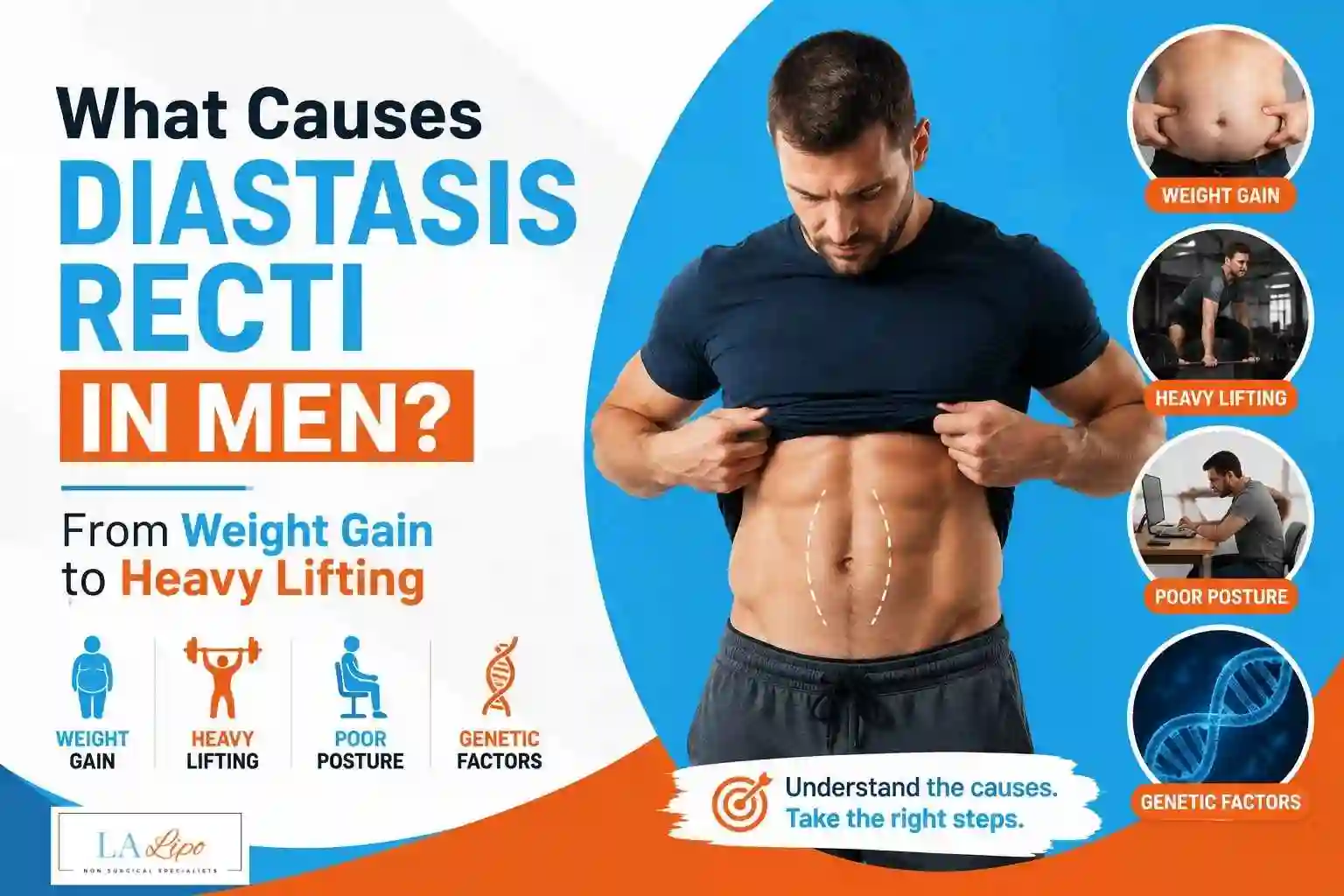 What Causes Diastasis Recti in Men? From Weight Gain to Heavy Lifting Deanshanger