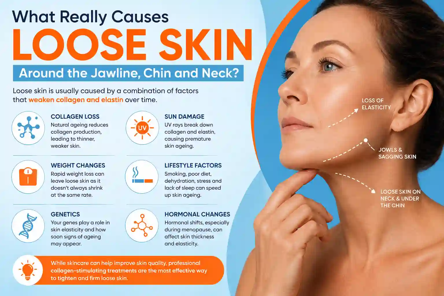 What Really Causes Loose Skin Around the Jawline, Chin and Neck Deanshanger?